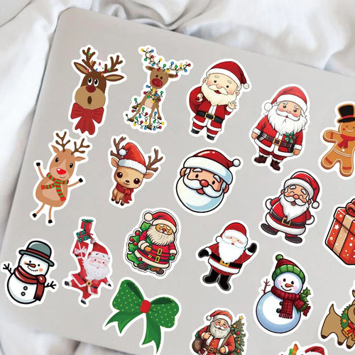 Cartoon Christmas Sticker (Randomly Selected)