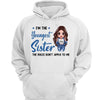 Youngest Middle Oldest Doll Sisters Personalized Hoodie Sweatshirt