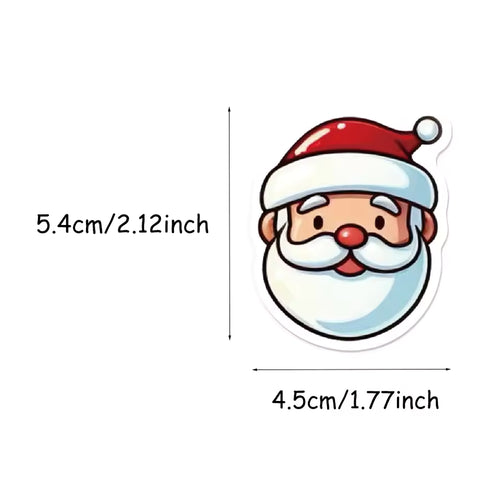 Cartoon Christmas Sticker (Randomly Selected)