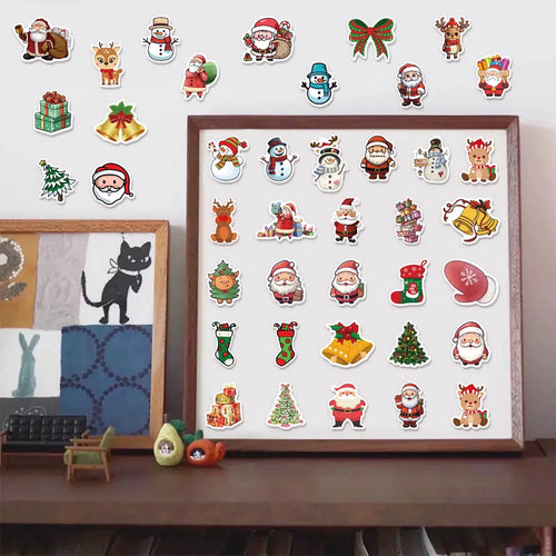 Cartoon Christmas Sticker (Randomly Selected)