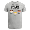 This Daddy Belongs To Cute Kid Face Personalized Shirt, Gift For Dad